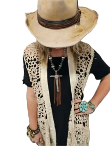 SALE A Rare Bird - Magdalene Crochet Duster- *Final Sale*