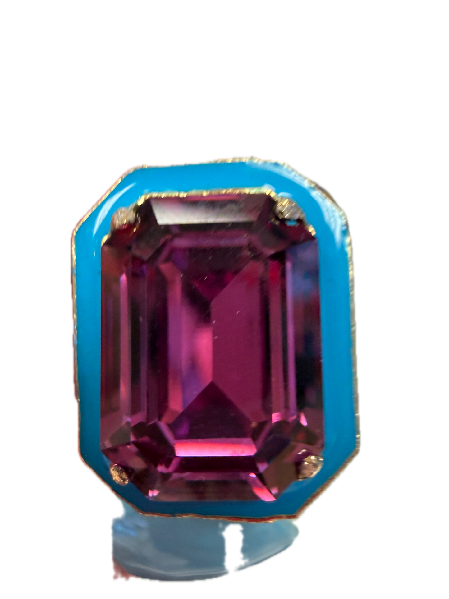 Big Dakota Ring (Neon Blue)