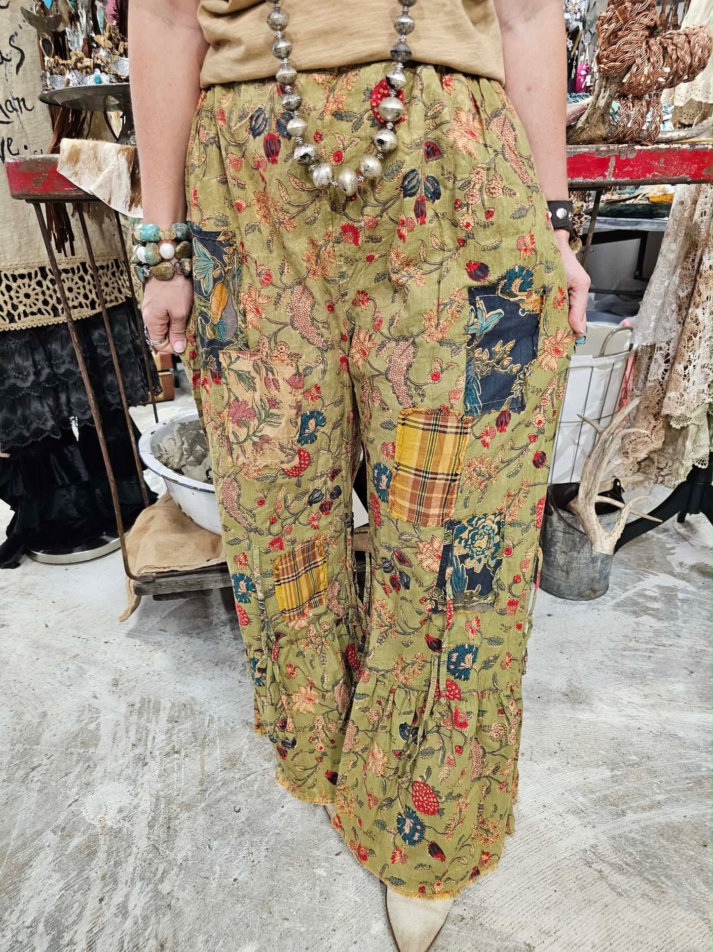 A Rare Bird Reversible Strawberry Pant *Final Sale*