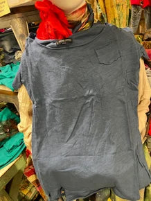 A Rare Bird- Rag Tee (Navy)