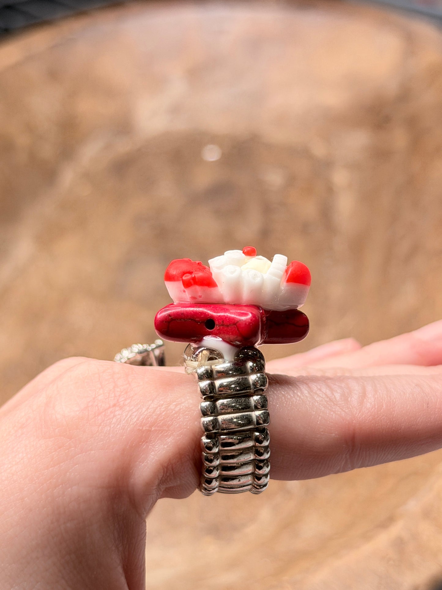 Santa Star Stretch Ring- ERR ORIGINAL