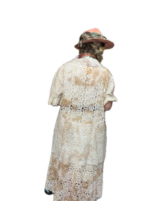 A Rare Bird - Morning Dove Lace Duster *Final Sale* (Crochet)