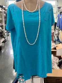 A Rare Bird - Electric Blue Rag Tee