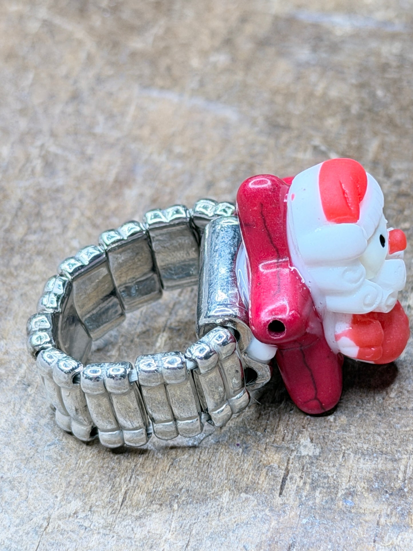 Santa Star Stretch Ring- ERR ORIGINAL