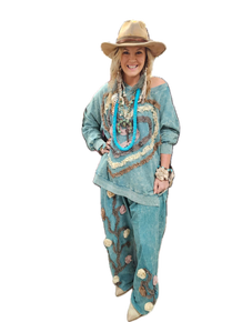 A Rare Bird -Love Garden Pant FINAL SALE