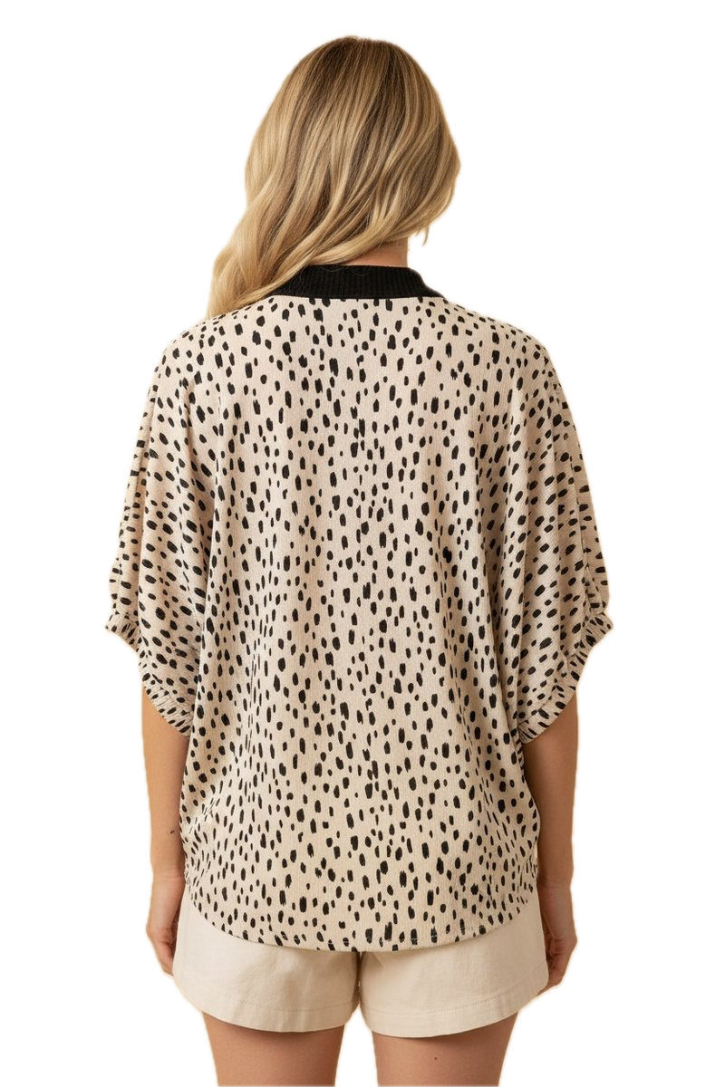 Animal Print Top *Final Sale*