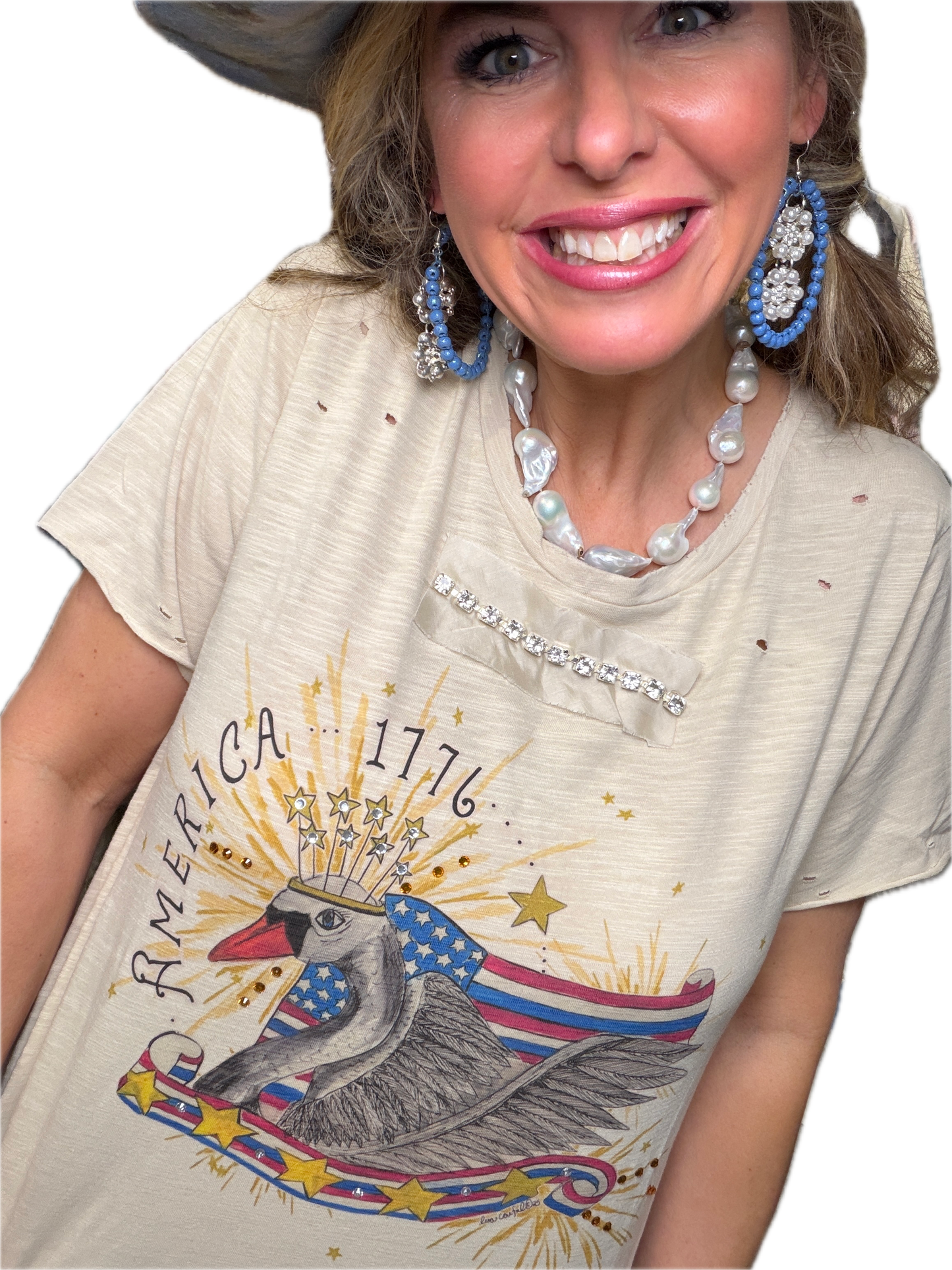 A Rare Bird- America Swan Rag Tee