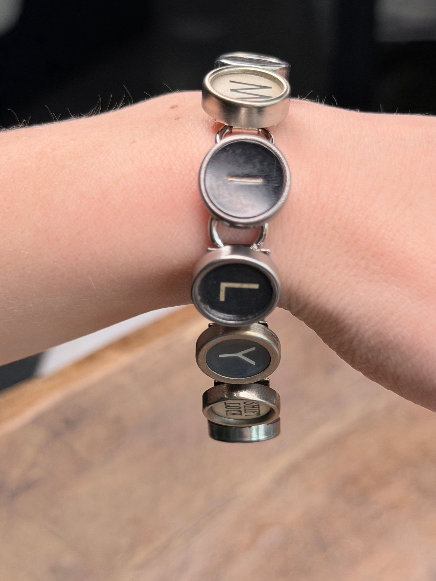 Typewriter Key Bracelet (Family)