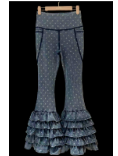 A Rare Bird- Polka Dot Leggings (Blue)
