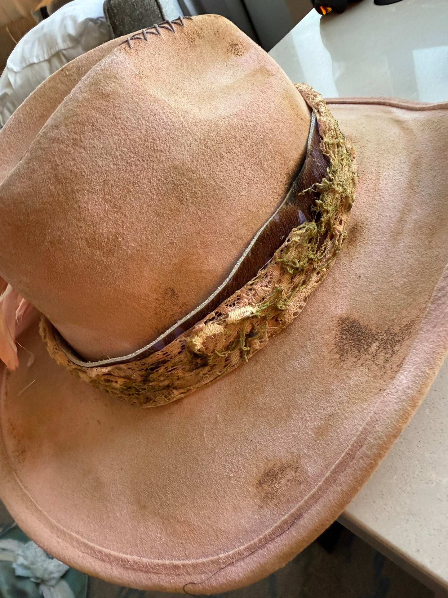 SALE A Rare Bird- Pink Lady Hat