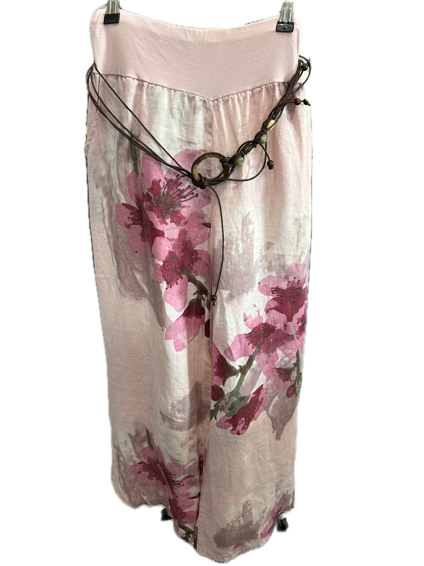 Floral Pants (Pink) *Final Sale*