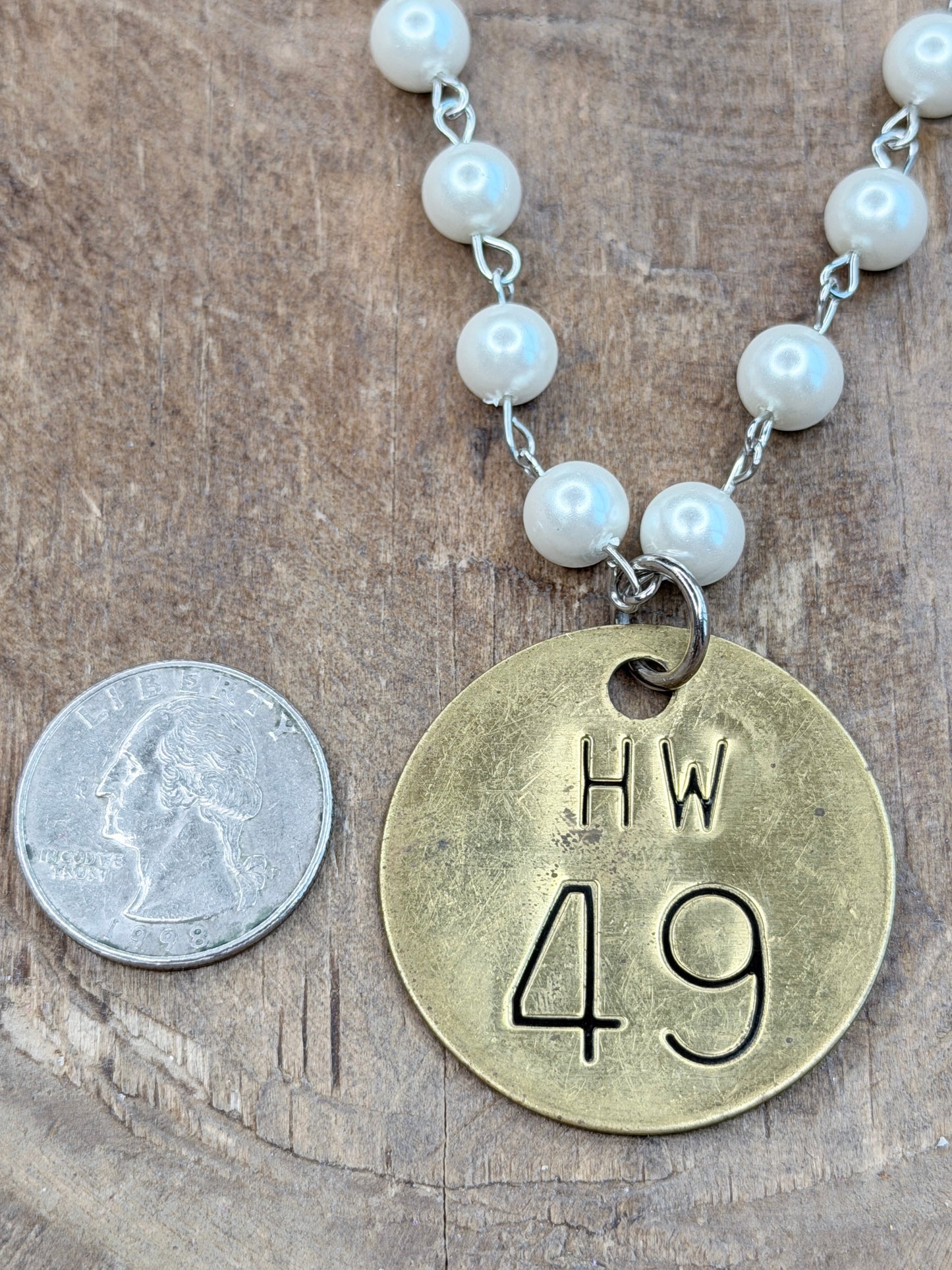 Highway 49 Tag Necklace