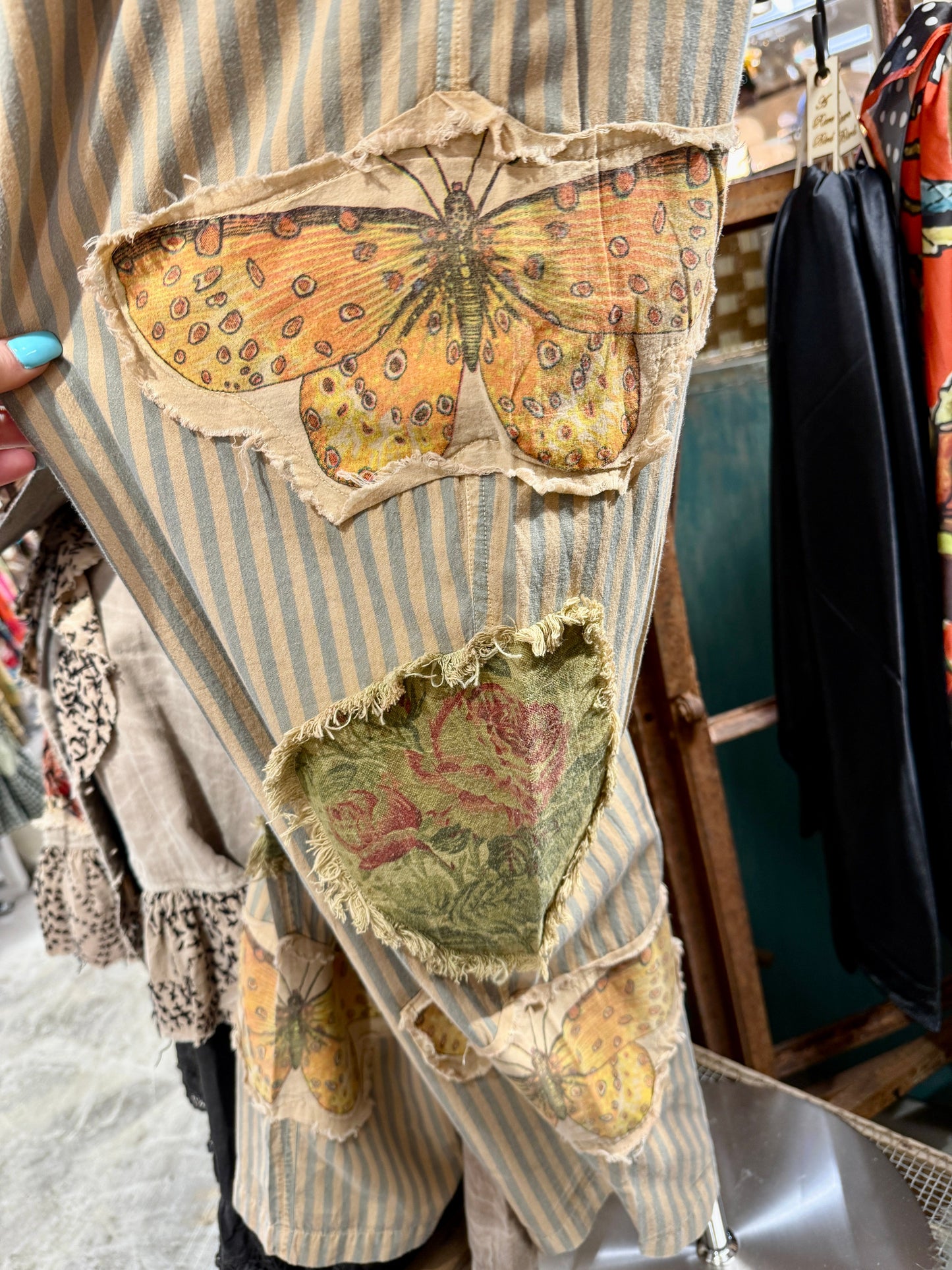 SALE Rare Bird- Butterfly Stripe Pant *Final Sale*