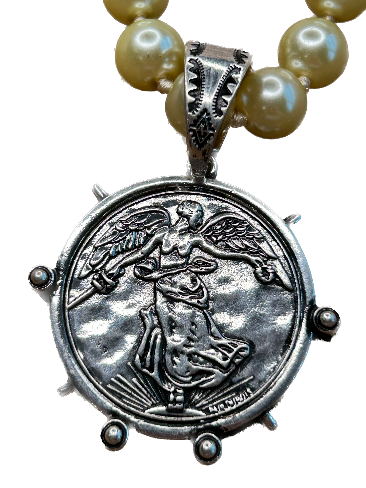 French Commemorative Coin Necklace