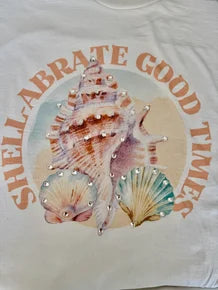 Shell-Abrate Good Time T-Shirt (Bling)