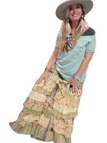 SALE A Rare Bird-Butterfly Ruffle Pant *Final Sale*