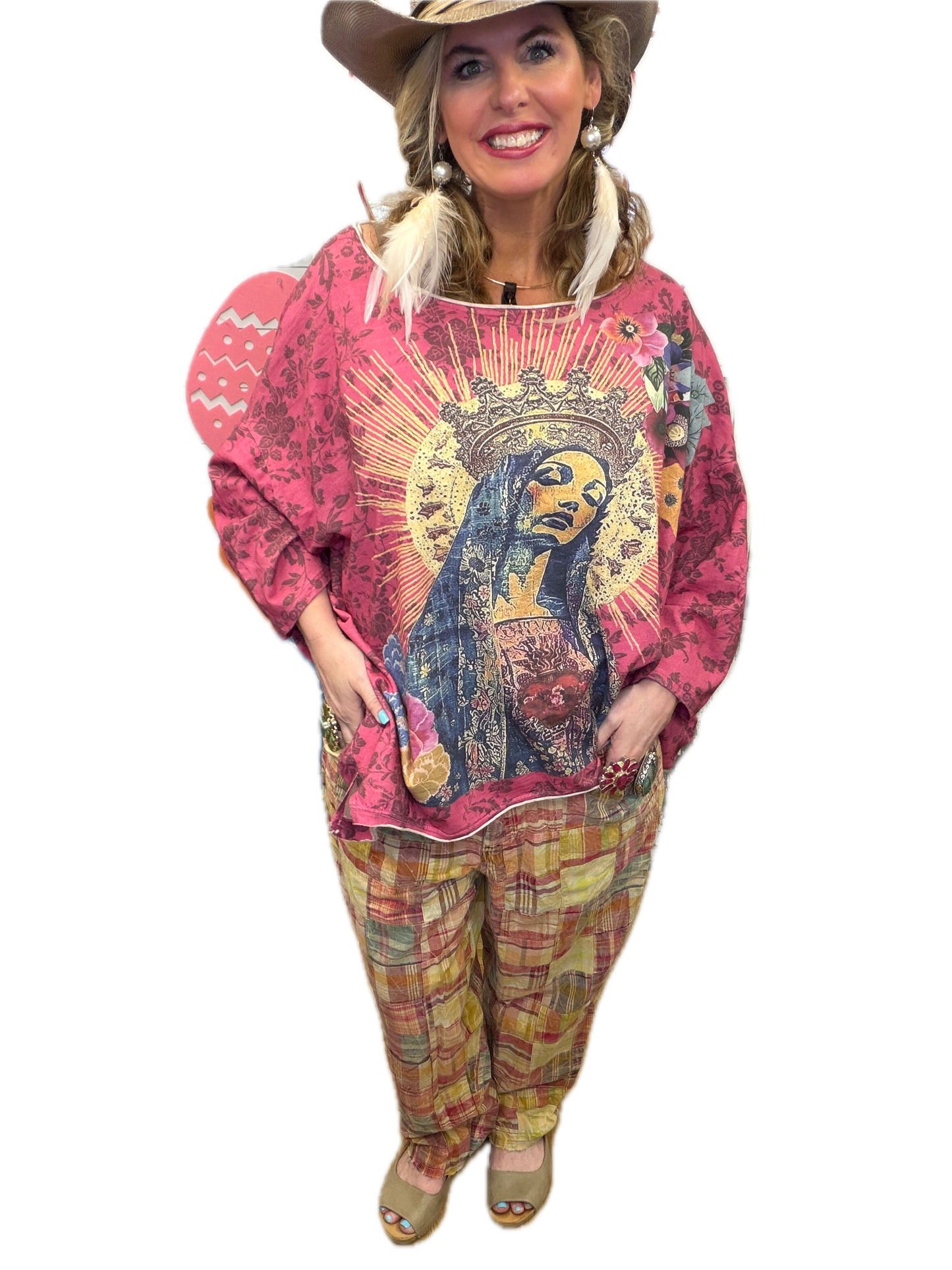 Jaded Gypsy- Traveling on Pants (Sunrise Patch) *Final Sale*