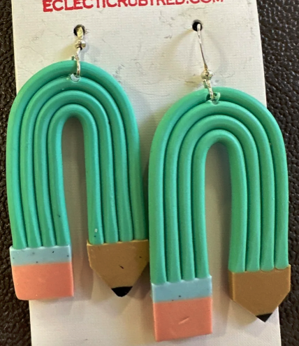 Fun Pencil Earrings