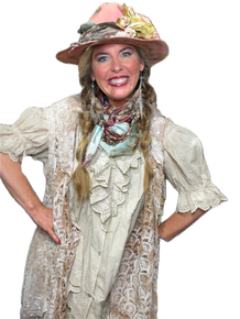 A Rare Bird - Morning Dove Lace Duster *Final Sale* (Crochet)