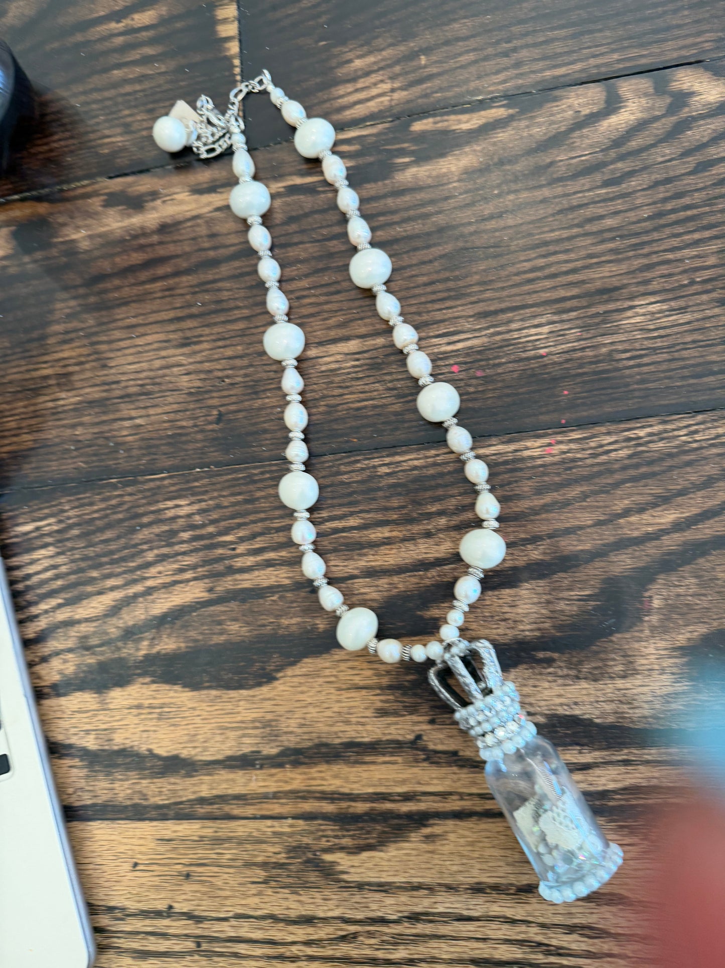 A Rare Bird- Love In A Bottle Necklace (Medium)