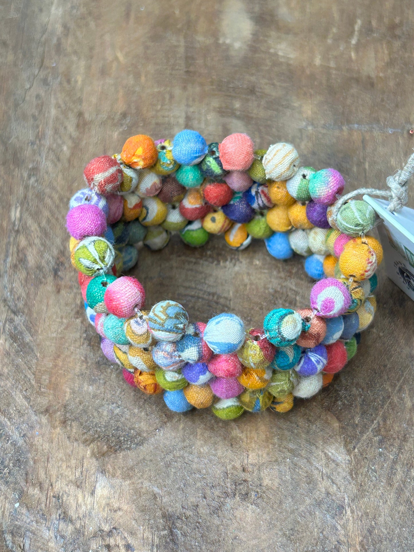 Woven Kantha Bracelet