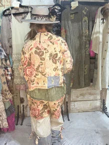 A Rare Bird- Chambray Tiered  Pant *Final Sale*