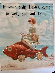 Sail Out To It T-Shirt (With Bling)