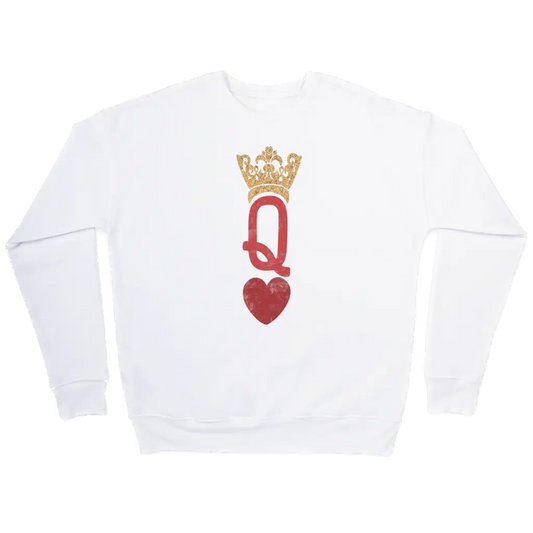 Queen of Hearts Long Sleeve Tee final sale