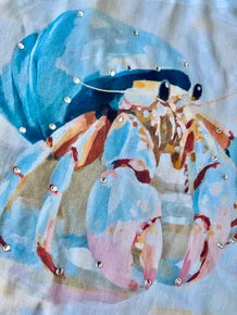 Hermit Crab Vibes T-Shirt (No Bling)