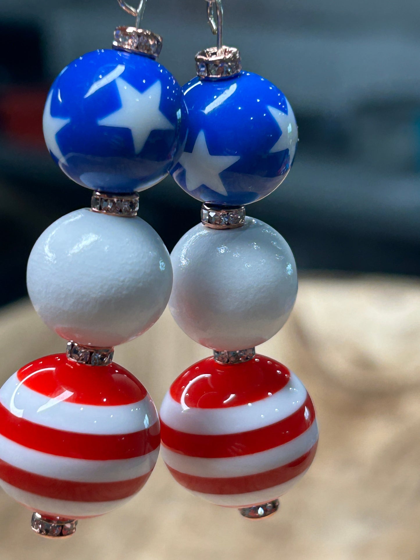 Liberty Star Drop Earrings