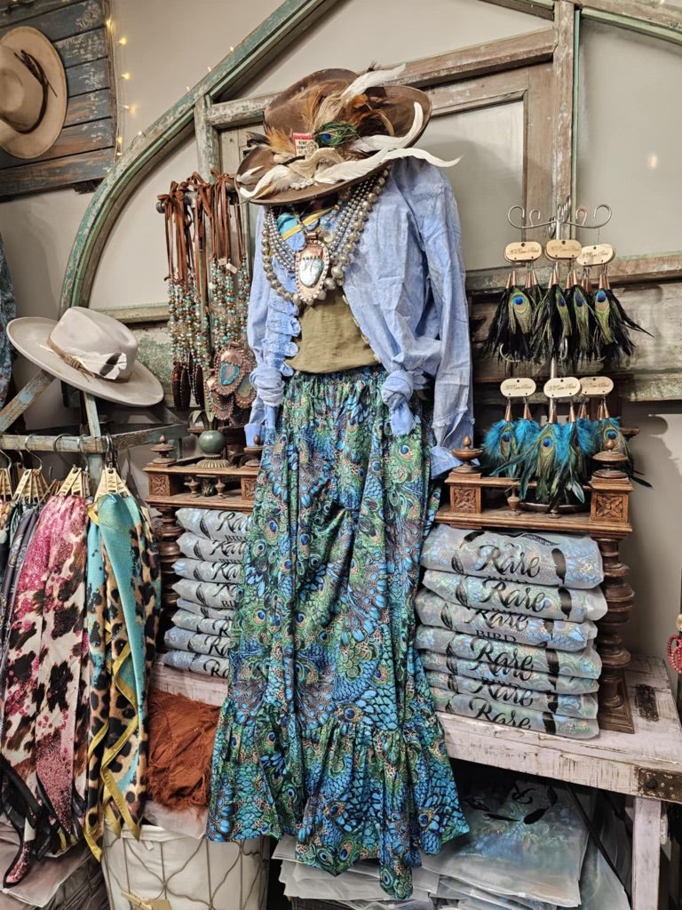 A Rare Bird- Peacock Pants *Final Sale*