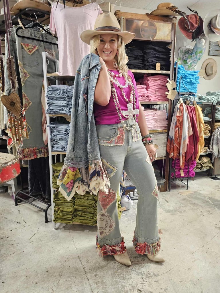 Rare Bird- Denim Hanky Jean *Final Sale*