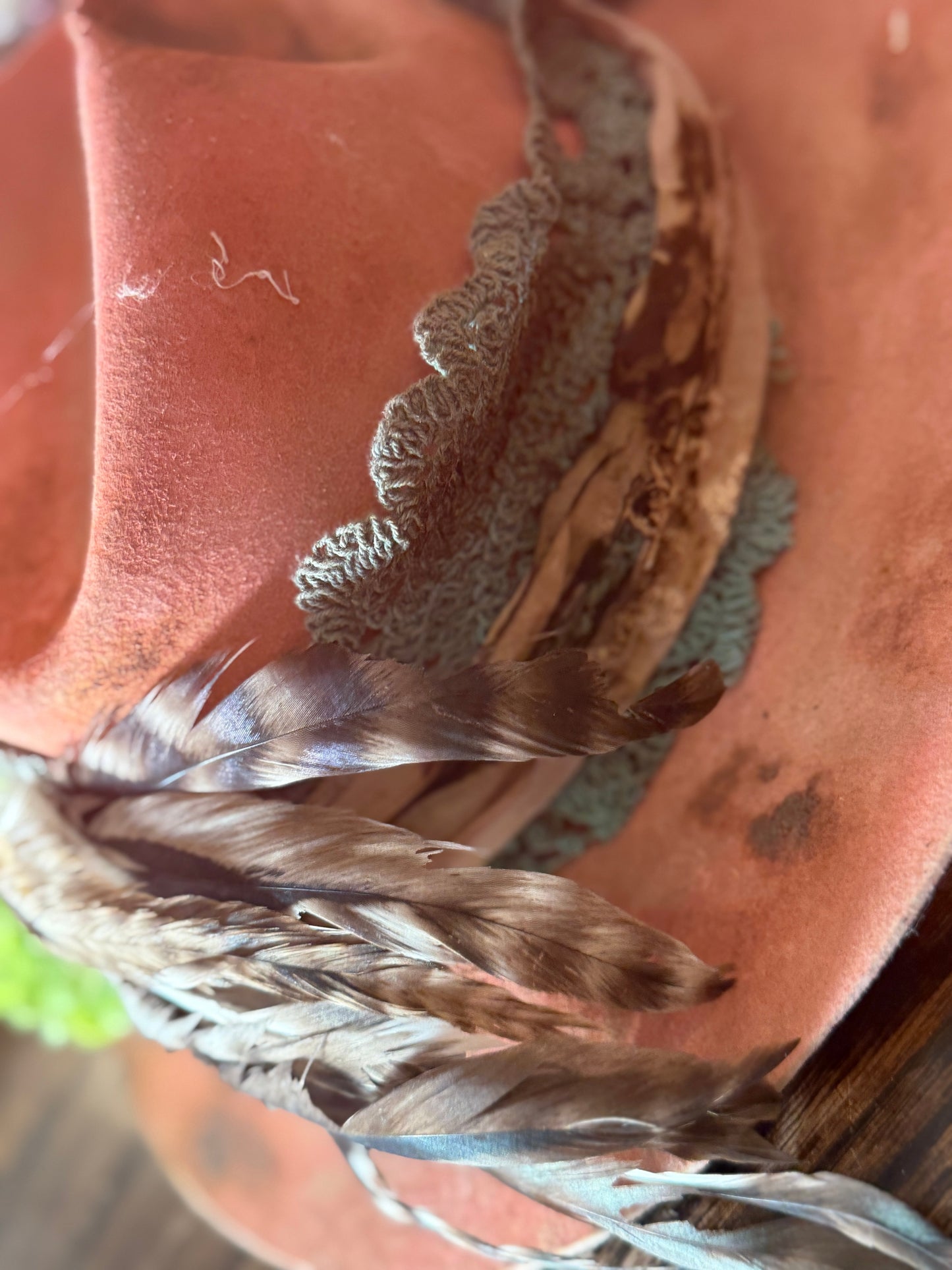 A Rare Bird- Fancy Flowers Hat (Pink)