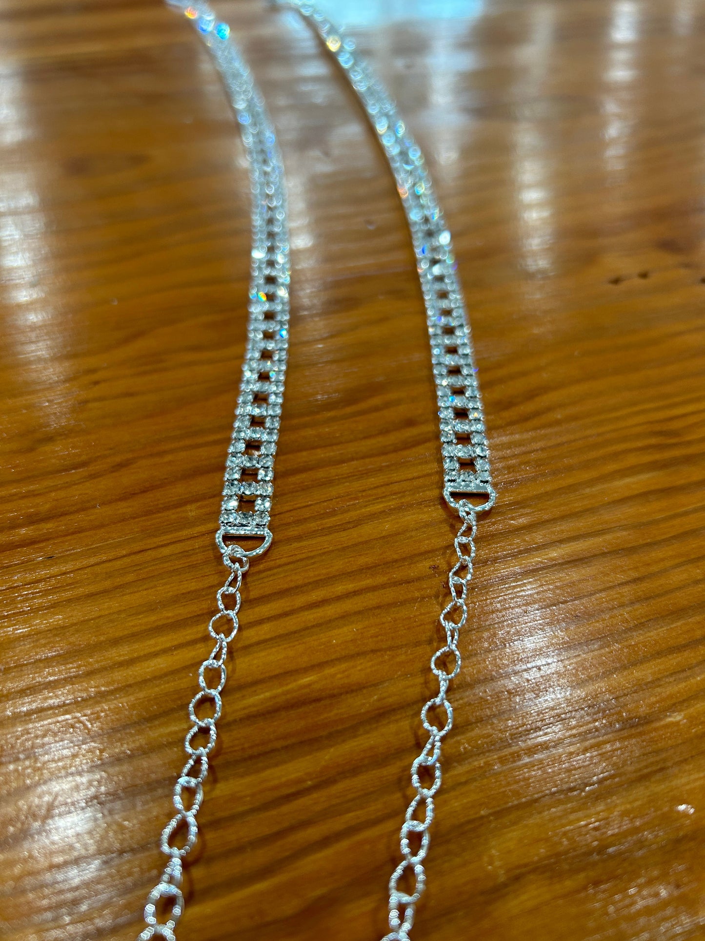 Brazilian Jeweled Bra Straps (Thick)