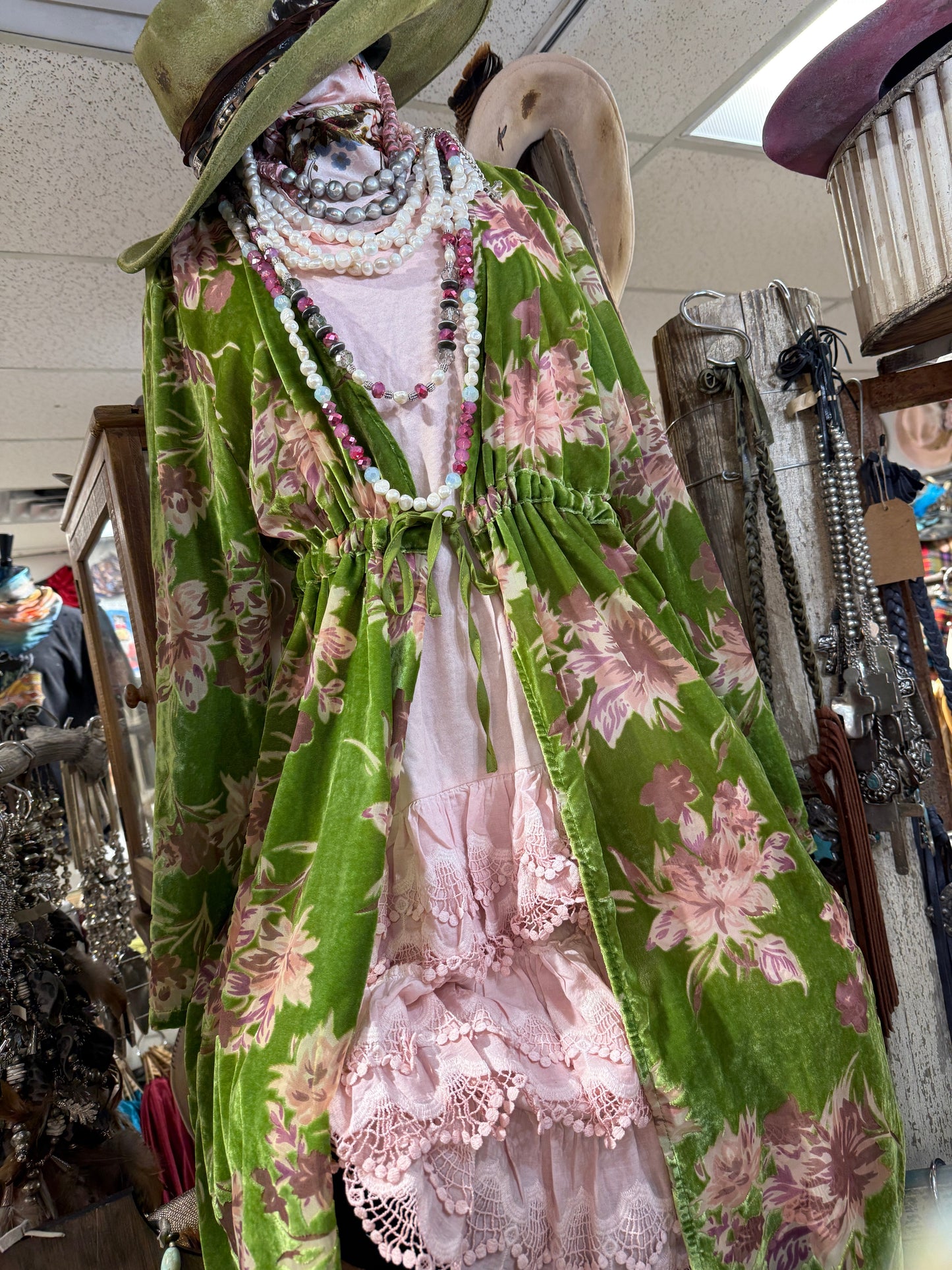 SALE A Rare Bird- Vintage Slip Dress (Pink)  (Pre Order) *Final Sale*