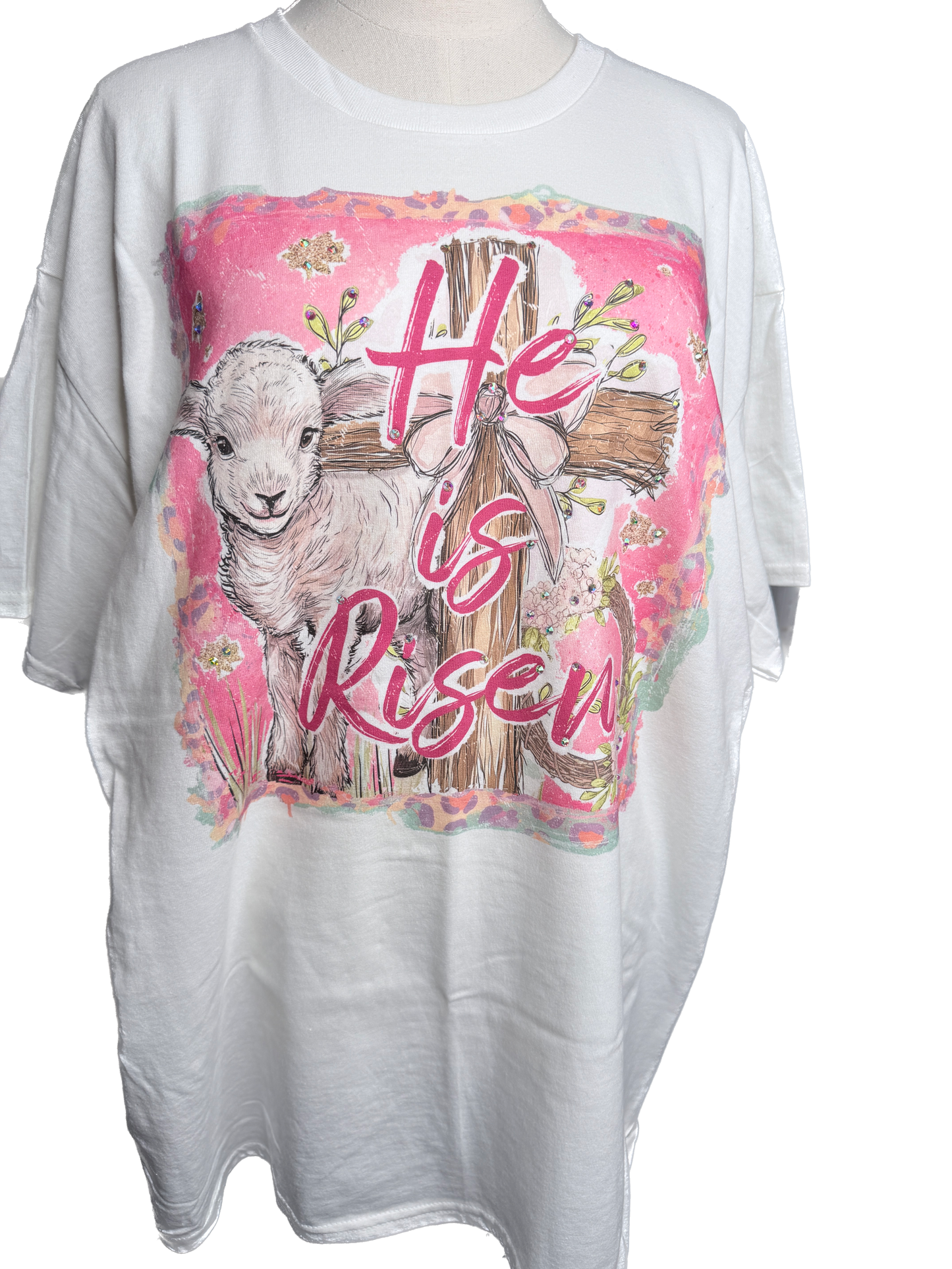 He Has Risen Little Lamb T-Shirt *Final Sale*