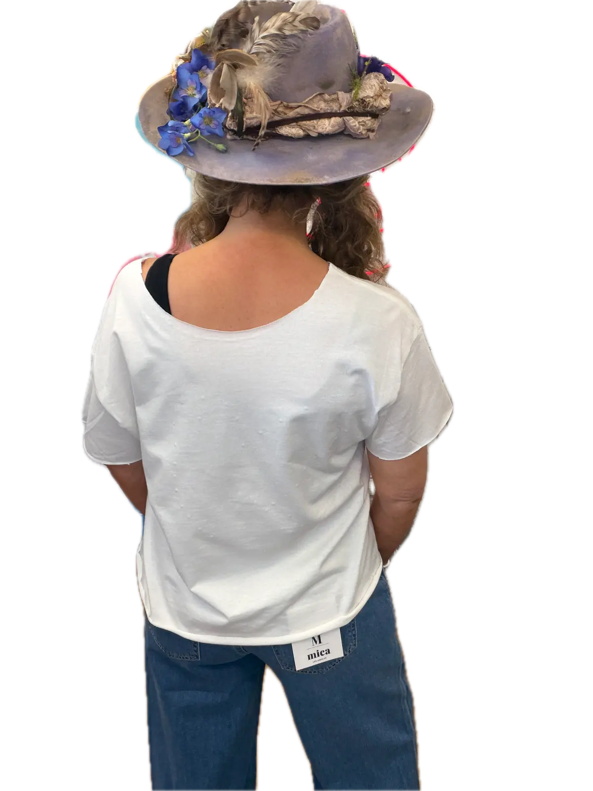 Happy Humming Bird T-Shirt (Christy Cut) with Bling