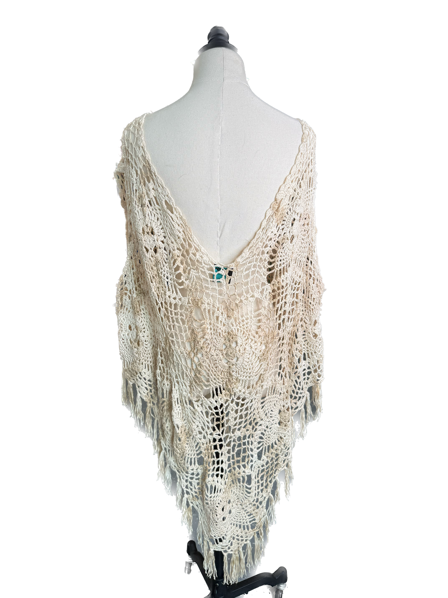 Jaded Gypsy- Lace Crochet Overlay/Top *Final Sale*