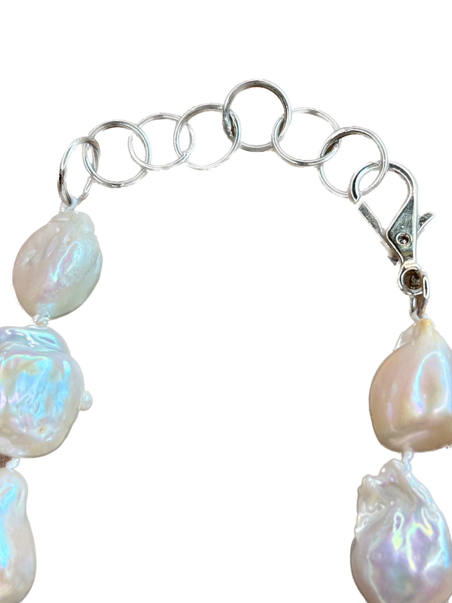 Genuine Chunky Baroque Pearl Necklace A