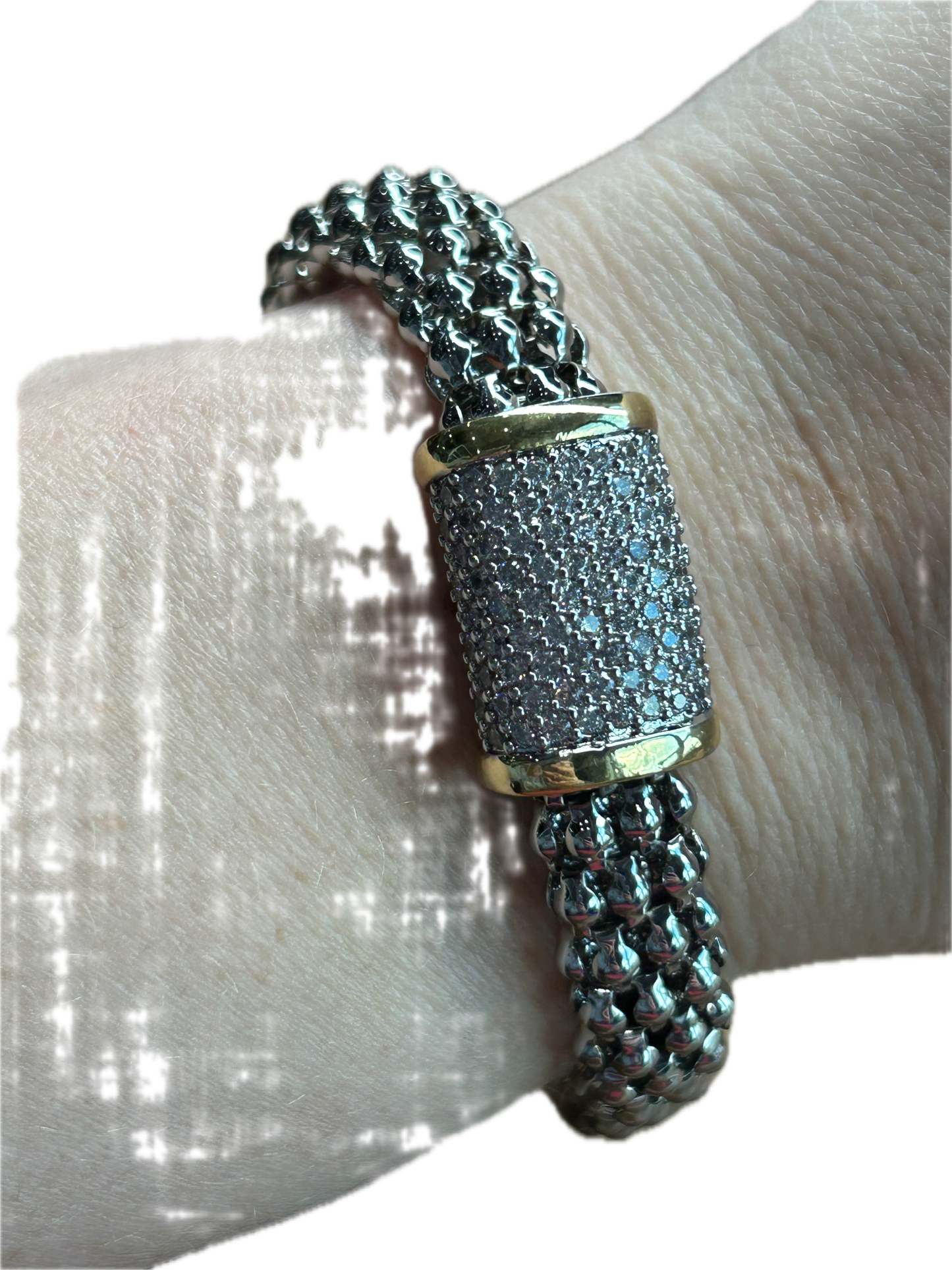 Rhinestone Magnetic Bracelet