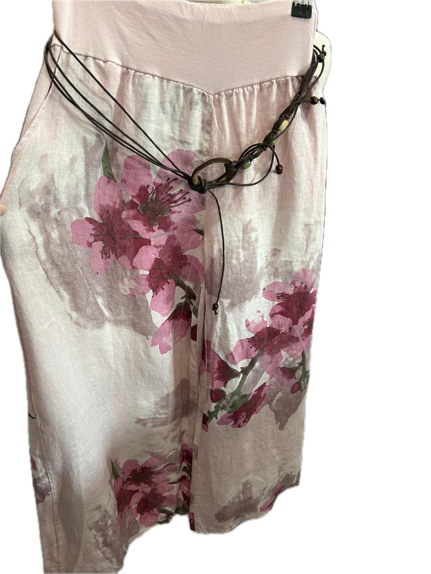 Floral Pants (Pink) *Final Sale*