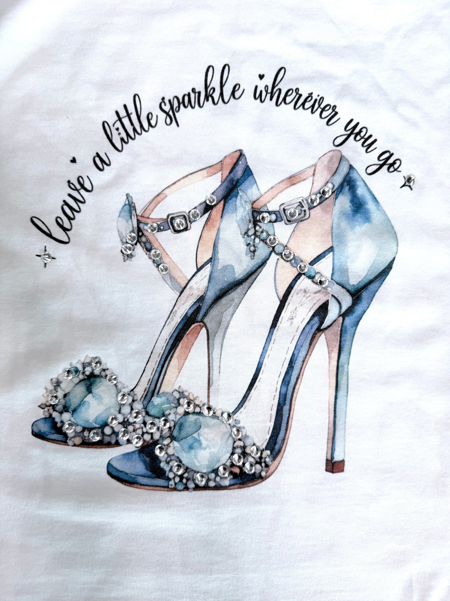 Leave A Little Sparkle T-Shirt (Christy Style) - ERR Original *Final Sale*