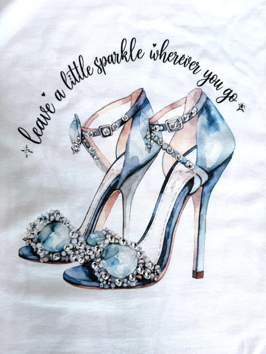 Leave A Little Sparkle T-Shirt (Christy Style) - ERR Original *Final Sale*