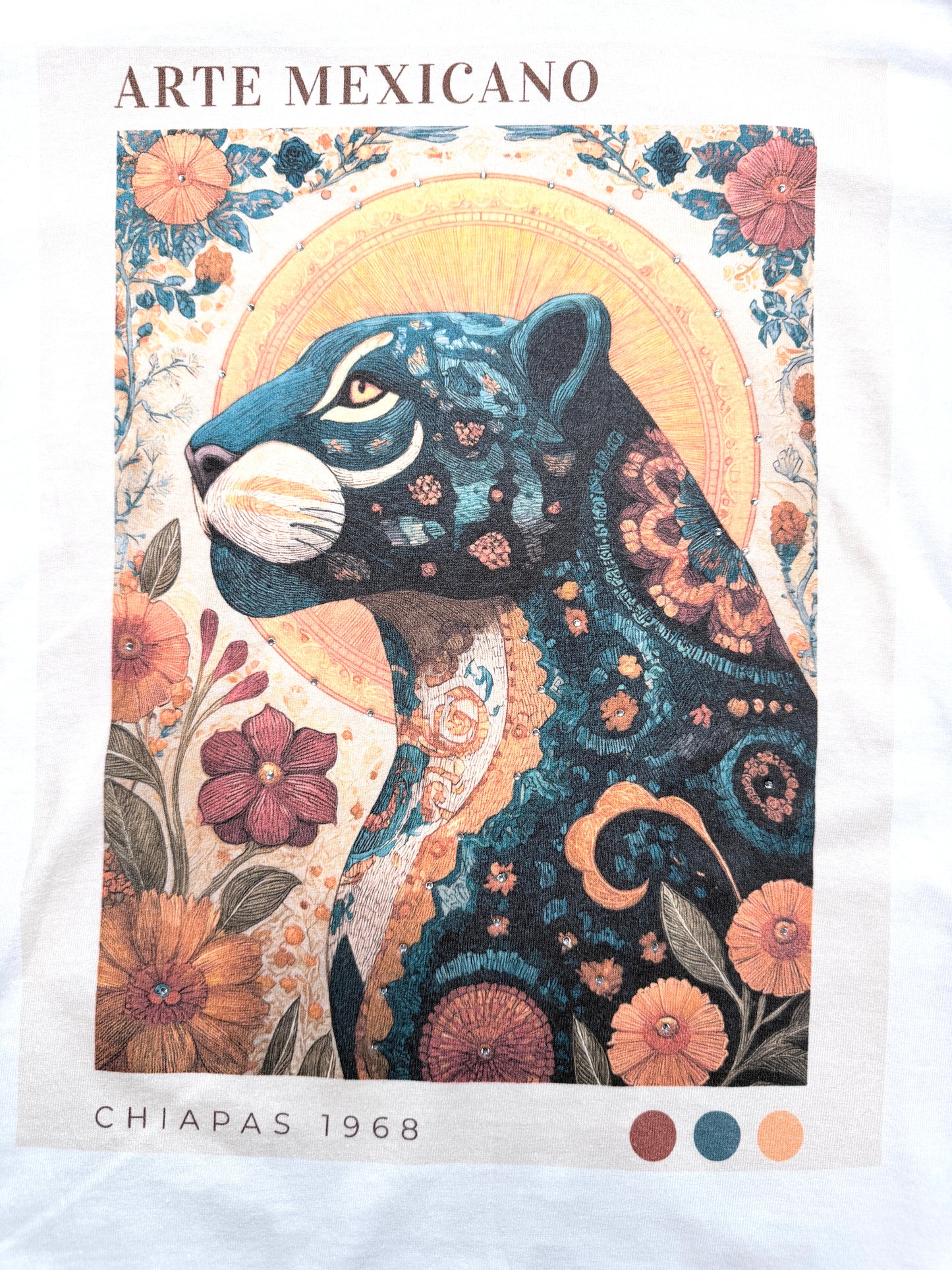Mexican Jaguar Art T-Shirt- ERR Original *Final Sale*