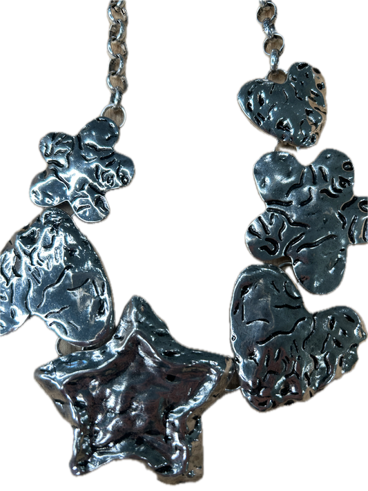 Metal Star of the Show Charm Necklace