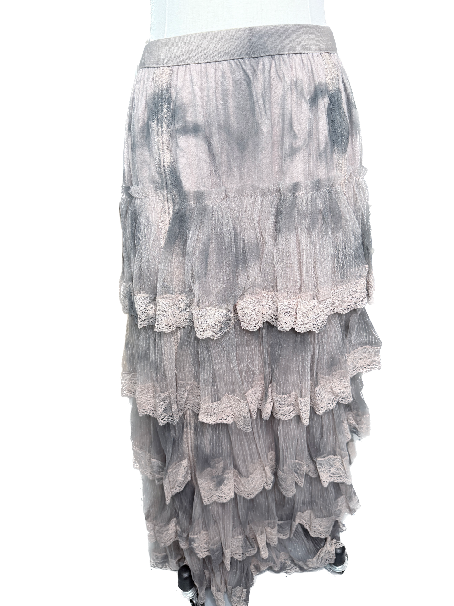 SALE Jaded Gypsy- True Romance Skirt (Charcoal) *Final Sale*