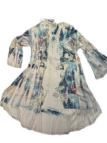 Restocked!  Origami- Winter Wonderland Suede Kimono *Final Sale* - NO FRINGE