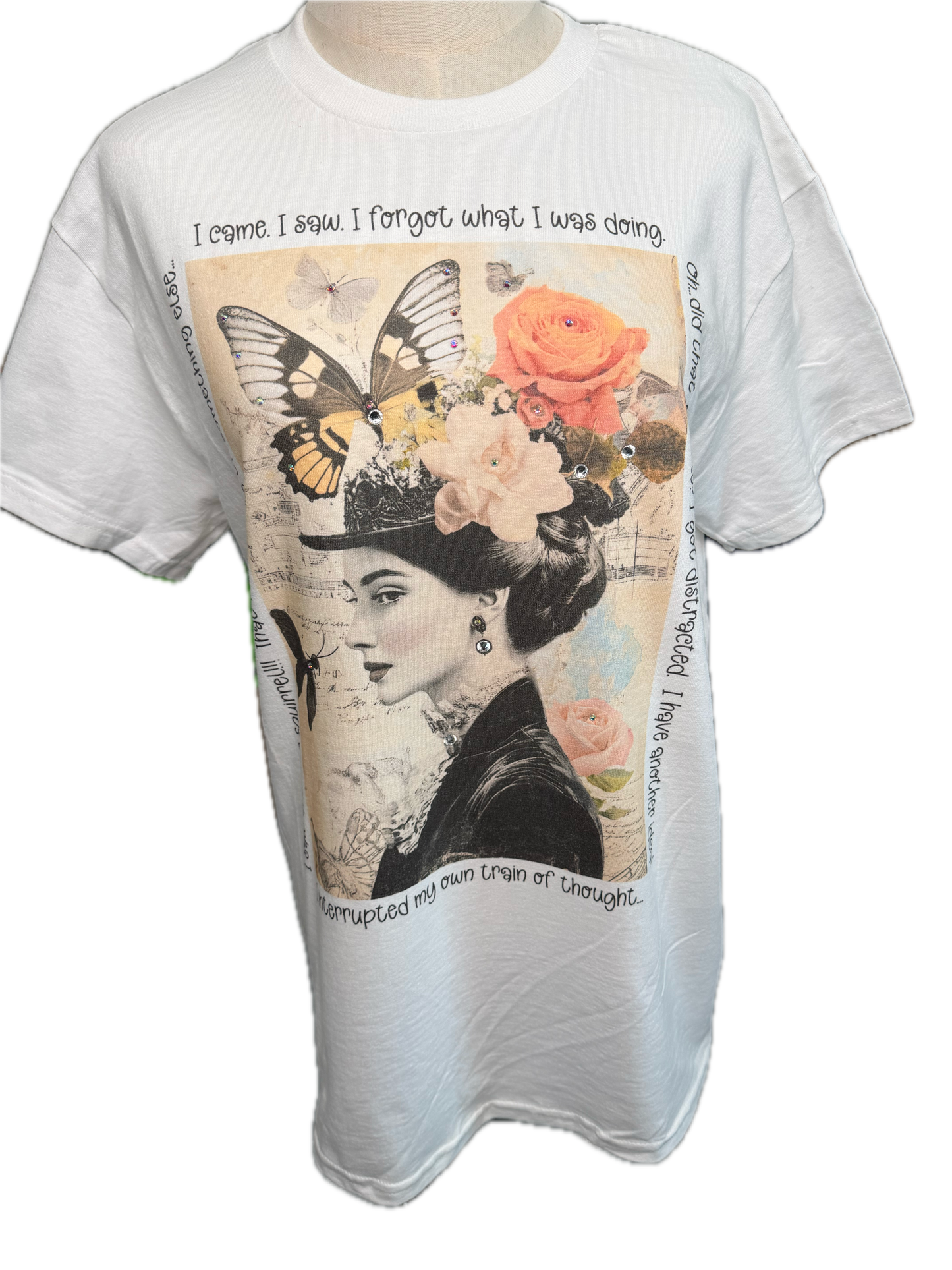 Beautifully Scatterbrained T-Shirt (Christy Cut) (No Bling)