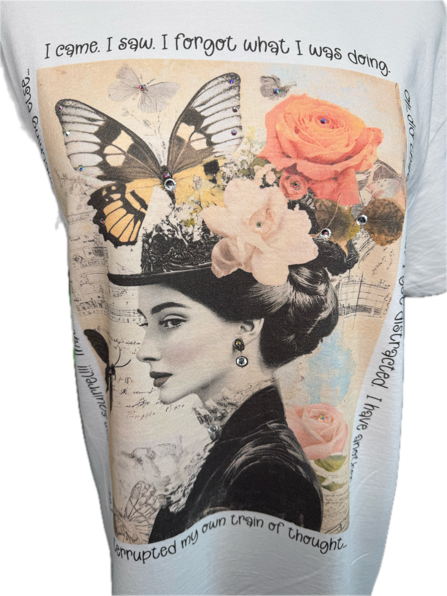 Beautifully Scatterbrained T-Shirt (Christy Cut) (No Bling)