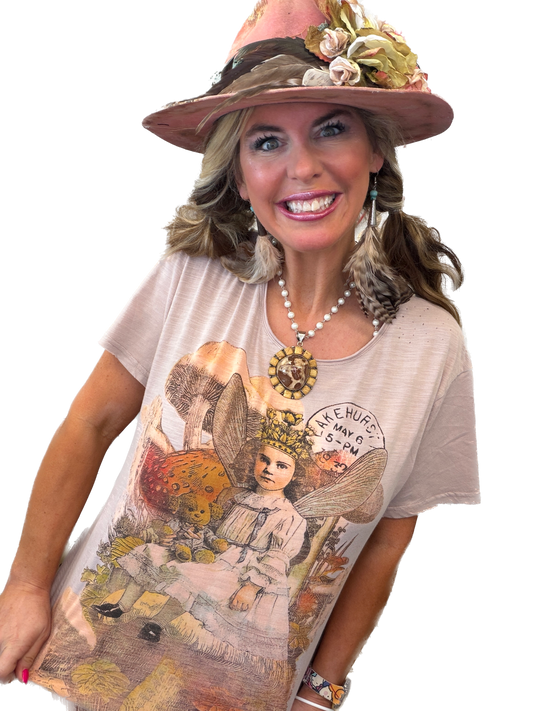 Jaded Gypsy- Moon Dance Tee (Fairy Flight)